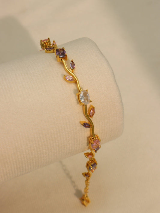 Imported Tulip Floral Bracelet