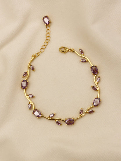 Imported Tulip Floral Bracelet