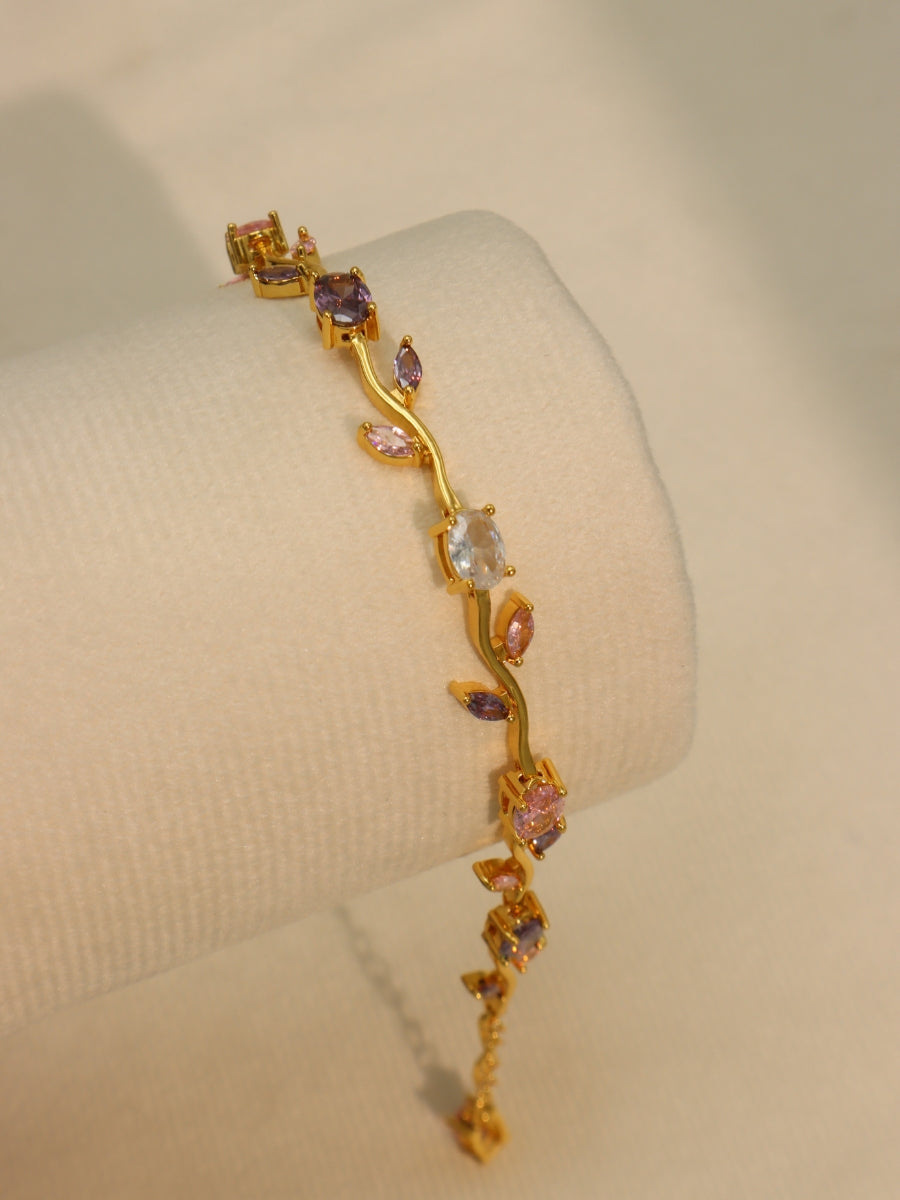 Imported Tulip Floral Bracelet