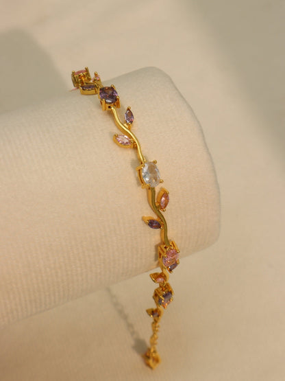 Imported Tulip Floral Bracelet