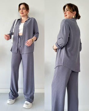 Imported™ Two Piece Suit Button Co-Ord Casual Set