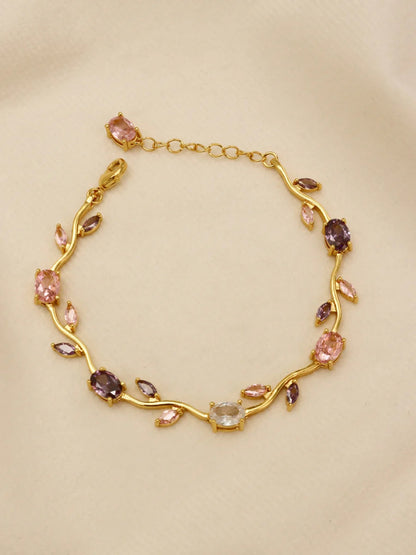 Imported Tulip Floral Bracelet