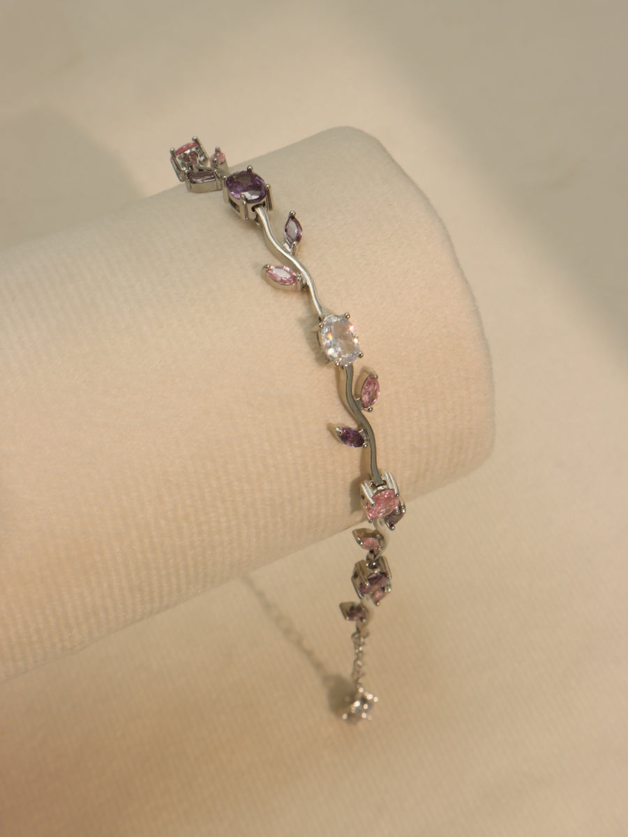 Imported Tulip Floral Bracelet