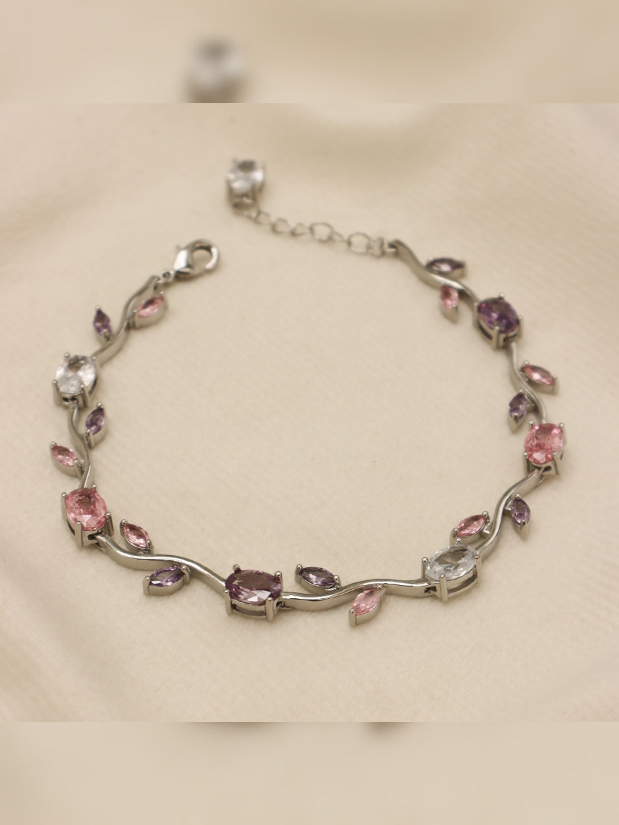 Imported Tulip Floral Bracelet