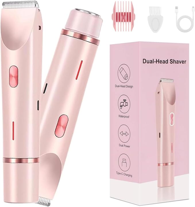 Imported Silky Splash 2-in-1 Facial & Body Shaver