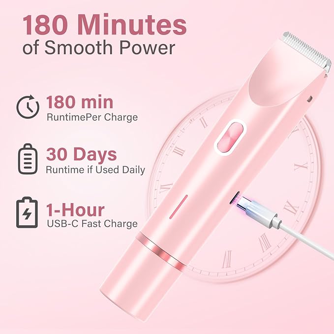 Imported Silky Splash 2-in-1 Facial & Body Shaver