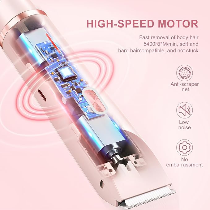 Imported Silky Splash 2-in-1 Facial & Body Shaver