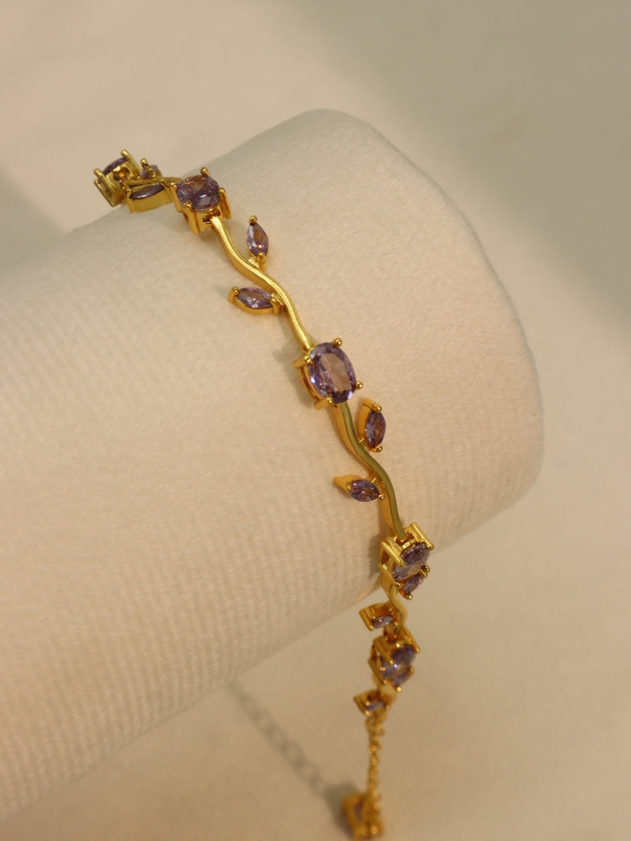 Imported Tulip Floral Bracelet