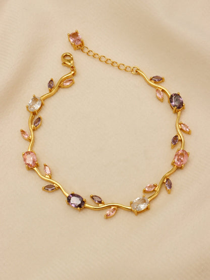 Imported Tulip Floral Bracelet