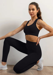 Highly Waist Legging With Free Comfy Bra 😍