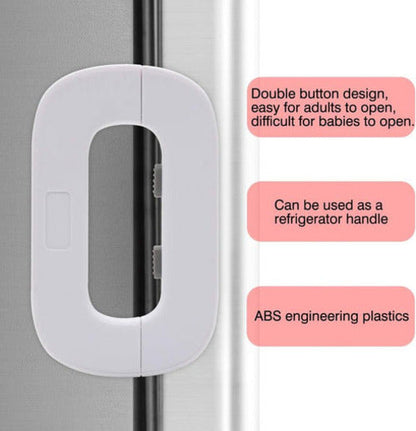 Imported™ Child Safety Refrigerator Lock | Baby Proof Fridge & Freezer Door Lock